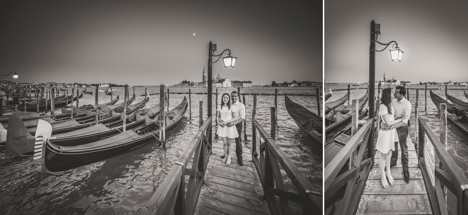 Fotografo matrimonio venezia gondole