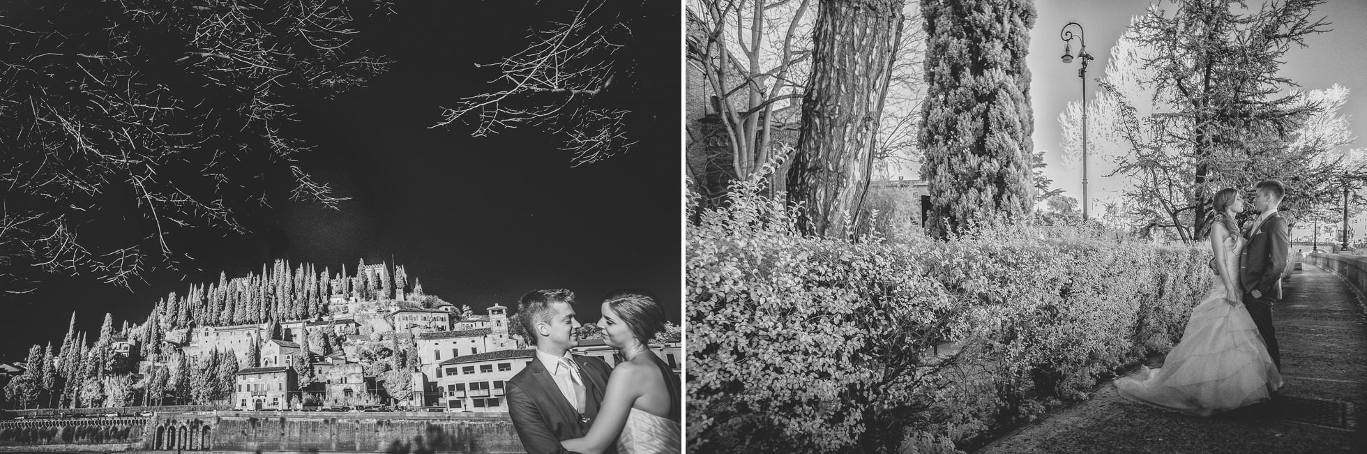 fotografo matrimonio verona infrarosso